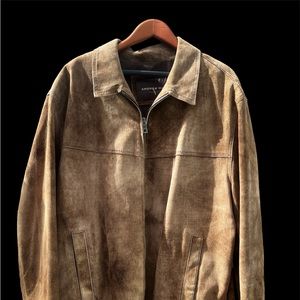 Mens Andrew Marc vintage suede jacket
